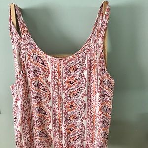 Billabong tank top bohemian surf vsco beach m